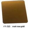 Or rose mat