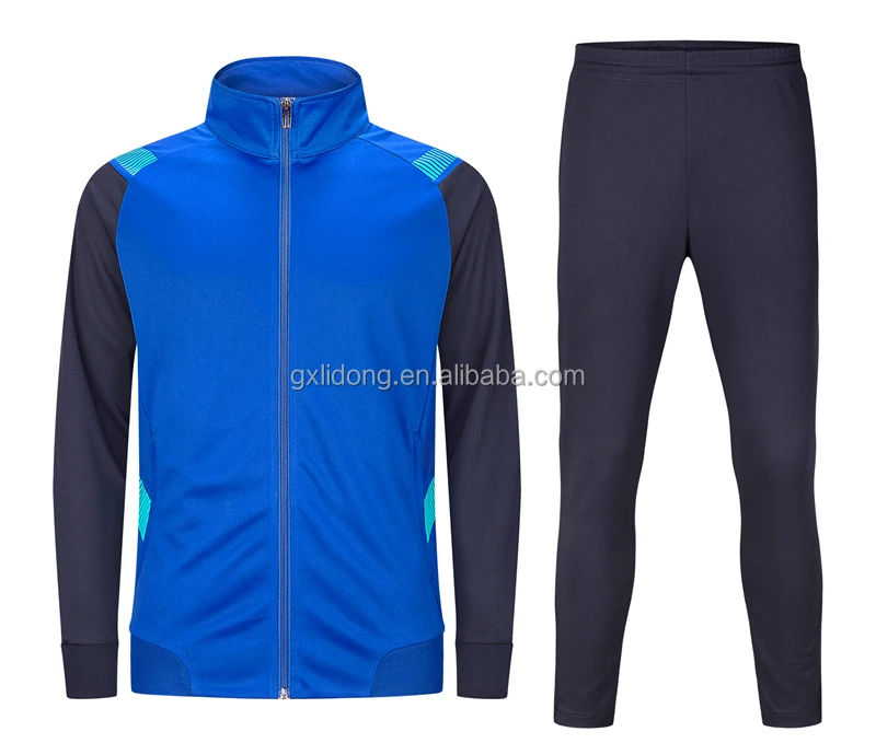 Custom Logo Club Football Jacket Men's Soccer Jacket And Pants 2022