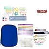 สีฟ้า 100 ชิ้น