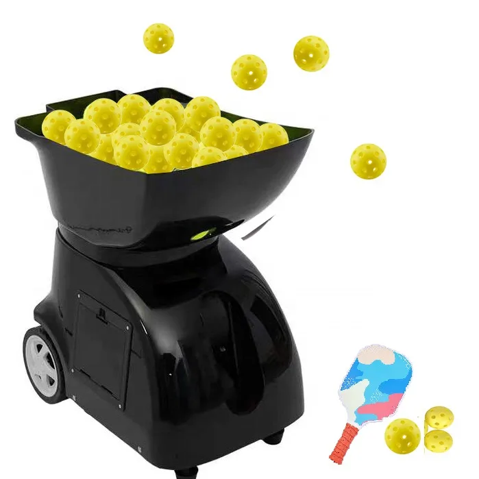 2023 Auto Pickle Ball Throwing Shots Launcher Machine Pickle Ball