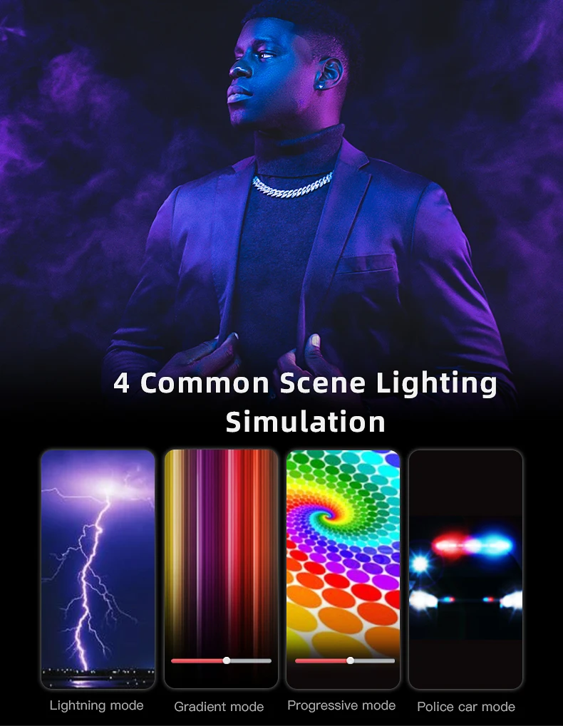 LUXCEO P200 RGB LED RGB soft light Tube Portable Handheld Photography Lighting Stick CCT Mode Photos Video Nanguang