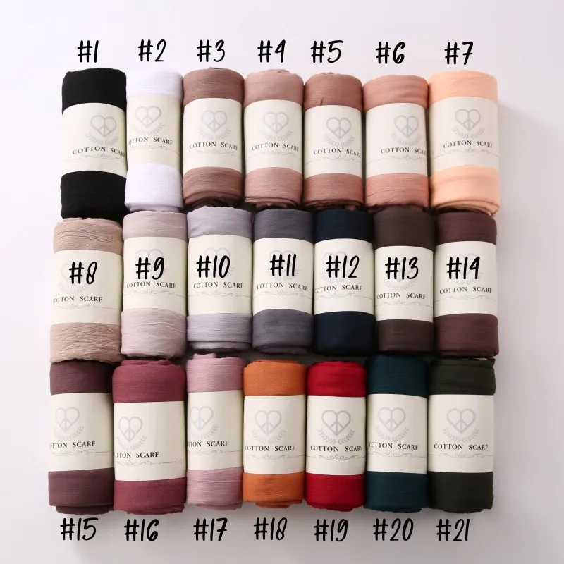 Factory Custom Latest Hijab Designs 2024 Bubble Satin Scarf Wrap Premium Matte Satin Cotton Jersey Hijab
