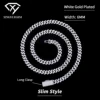 White Gold-Long Clasp