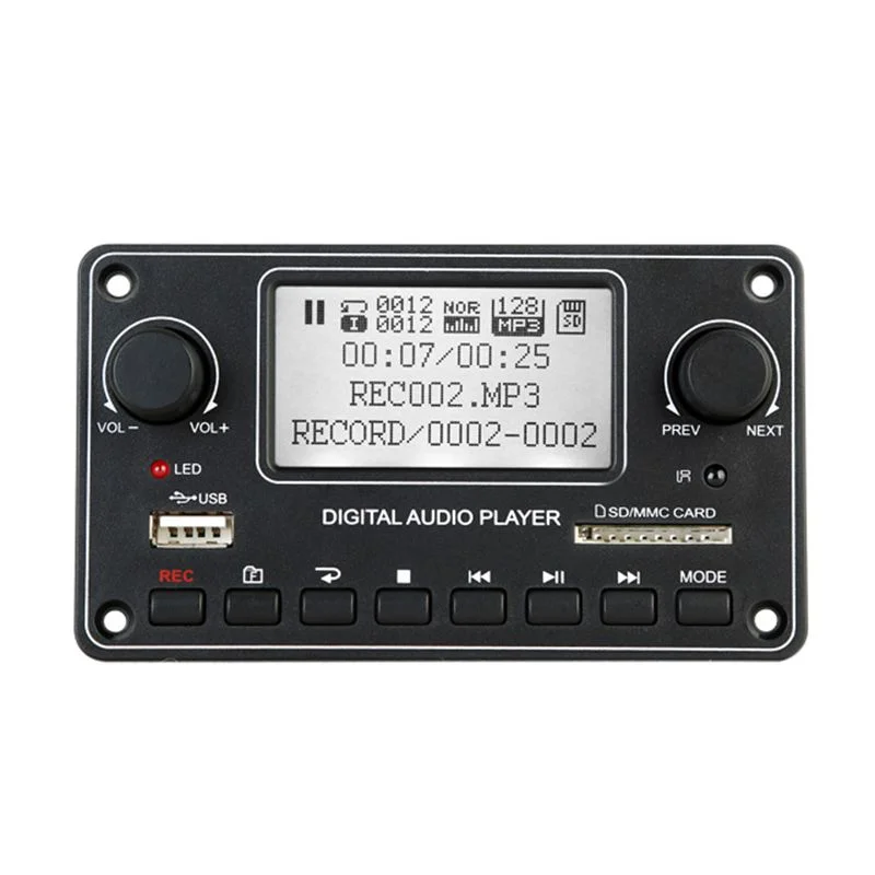 MP3  Player Module TDM157 USB /SD /BT/ FM /AUX Support Module MP3