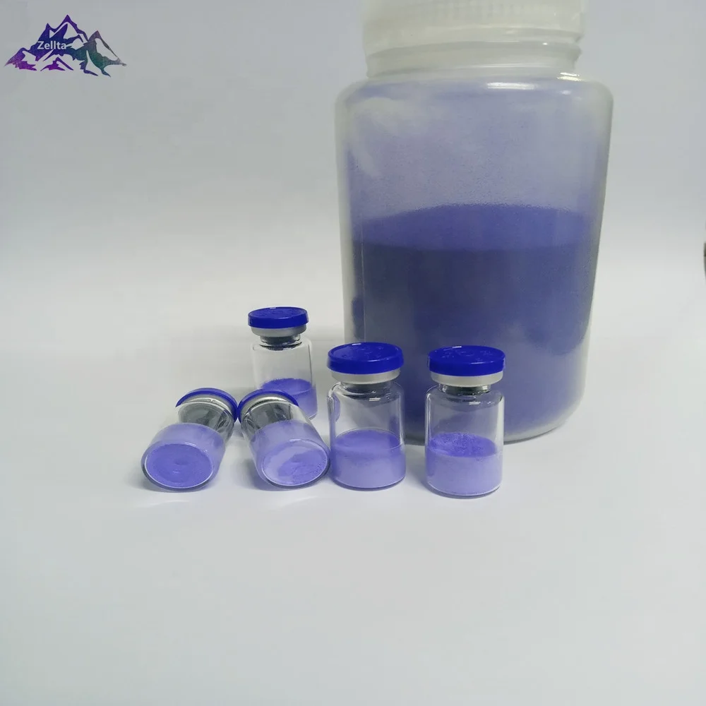 ghk cu manufacturer China Manufacturer Supply Copper Peptide GHK-Cu Powder GHK-Cu Lyophilized Powder 50mg 100mg