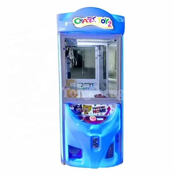 Factory price arcade coin operated crazy toy 2 claw machine doll crane machine