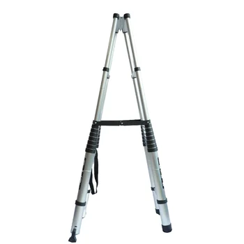 2+2 Meter 7+7 Steps Double Foldable Aluminum Ladder Best Sell High Quality Ladder
