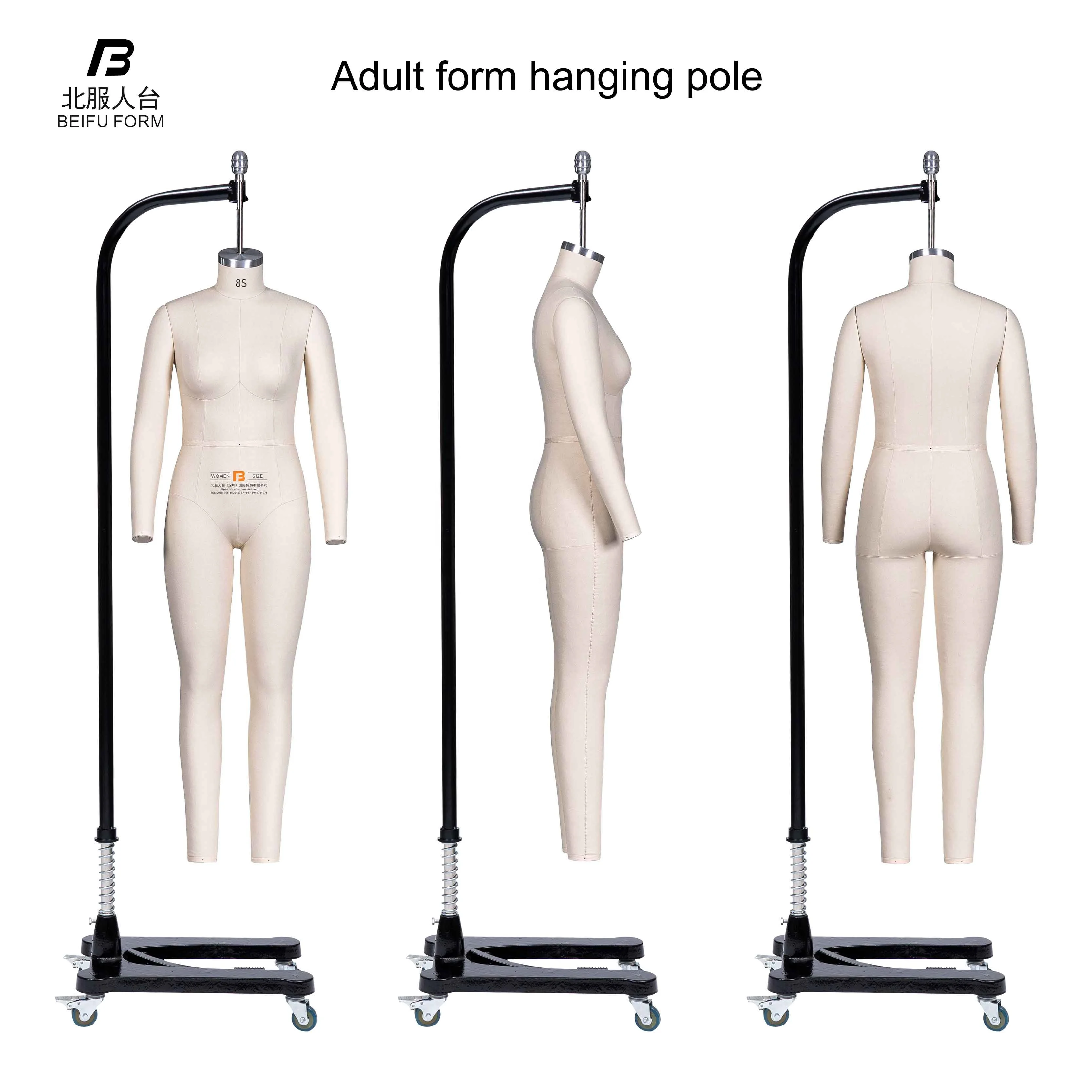 Beifuform Female Dressform Mannequin Dummy Manikin USA ASTM Size Missy 8  Women - China Dress Form and Mannequin price