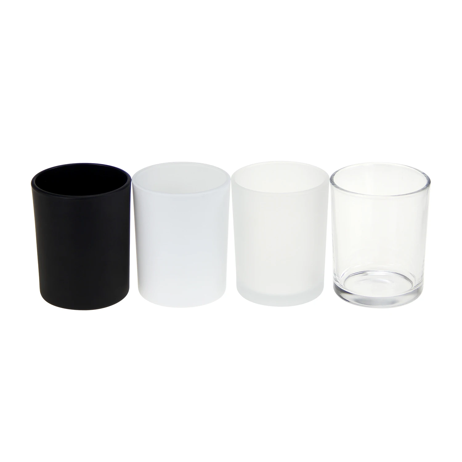 Bulk 8 oz 11 oz Round Glass Candle Container Clear Candle Jars with Bamboo  / Metal Lids for Making Candles| Alibaba.com