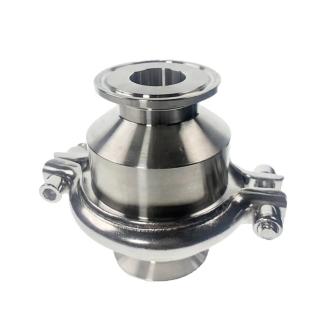 Ball Check Valves Stainless Steel  316 DN 100 Sanitary Tri  Clover Non Return Valve Stainless Steel 