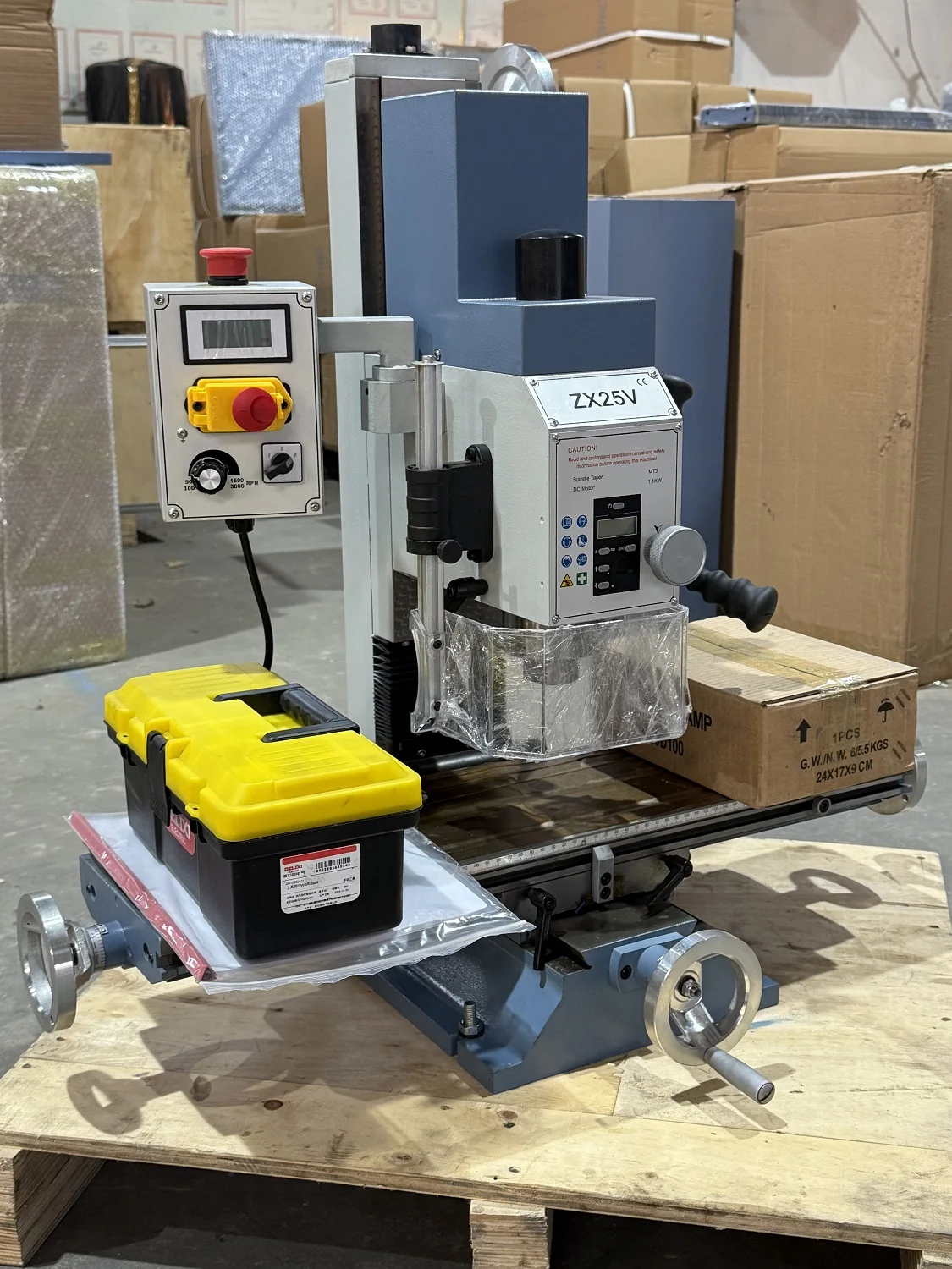 ZX25V Mini Milling Drilling Machine - Precision & Versatility