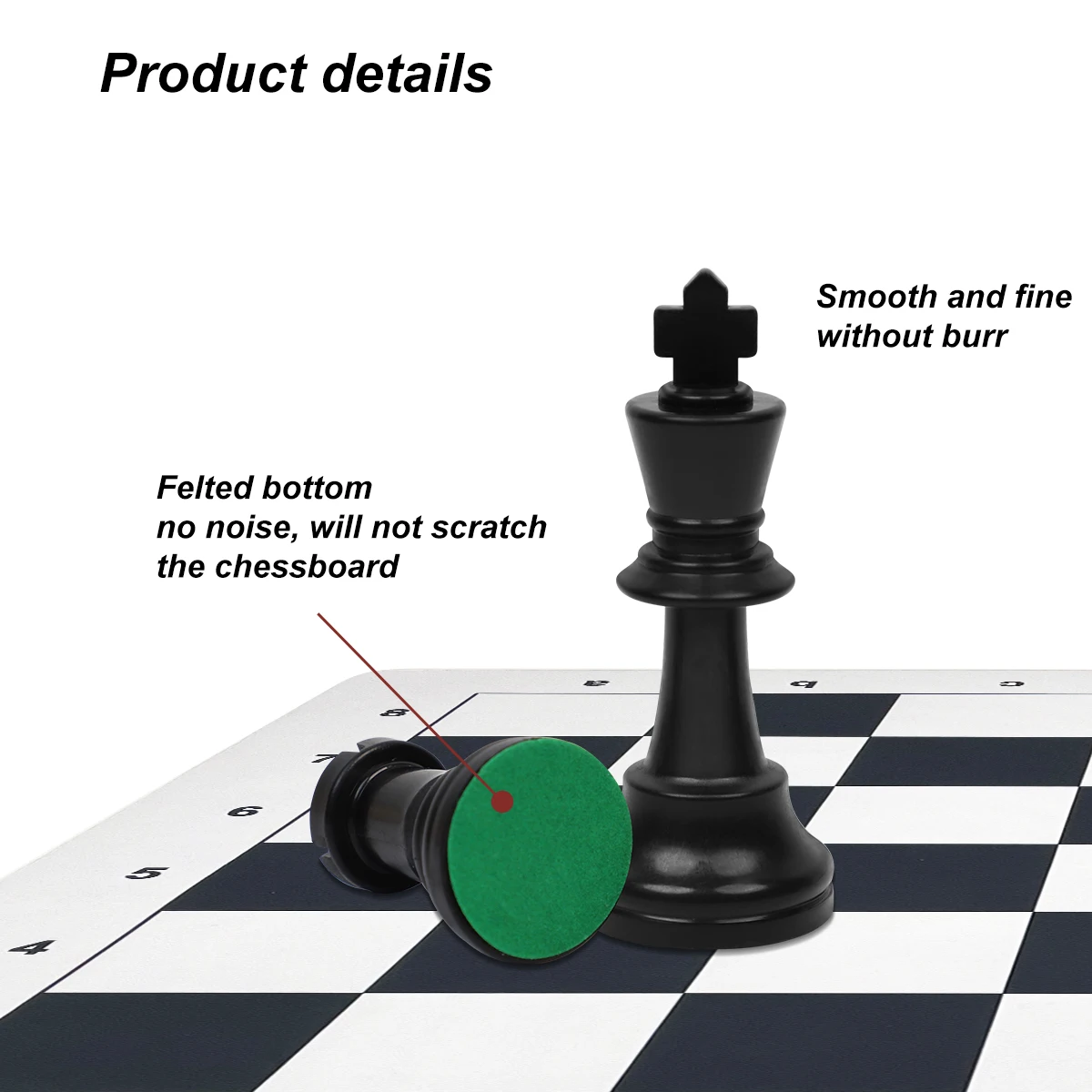 Factory Direct Sales Chess Set Tournament Standard Club Chess Pieces