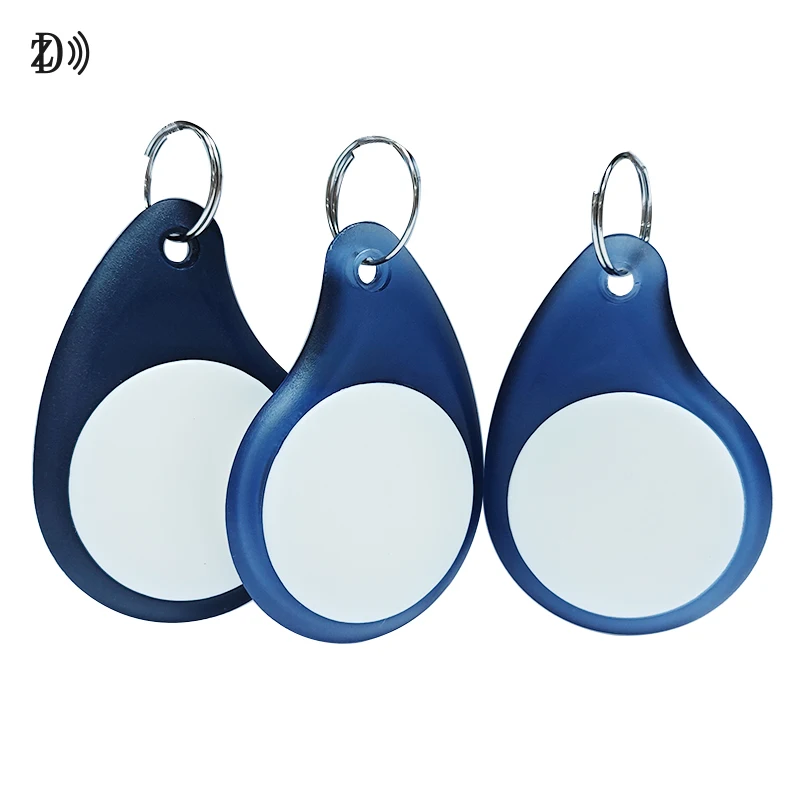 Lot De 20 Porte-clés RFID 125 KHz Bleus - Neufs (stock Ancien), Sans Emballage D'origine