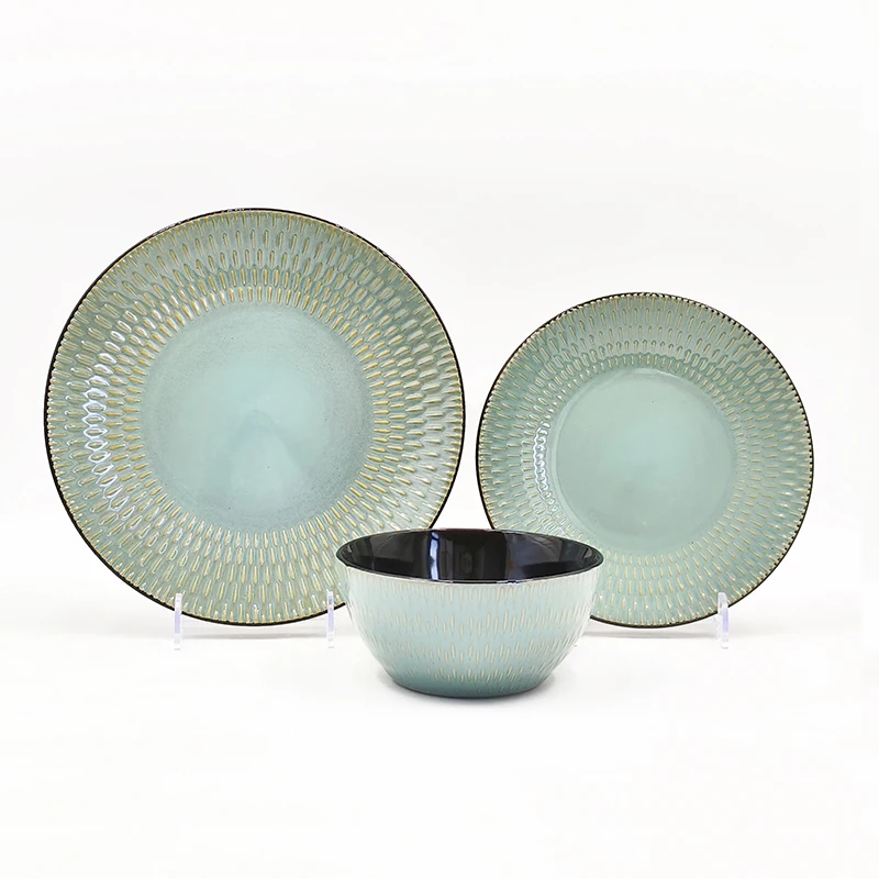 16 Piece Fine Porcelain Dinnerware Set Ceramic Dinnerware Set Factory Direct Sales Affordable Price High Cost Performance