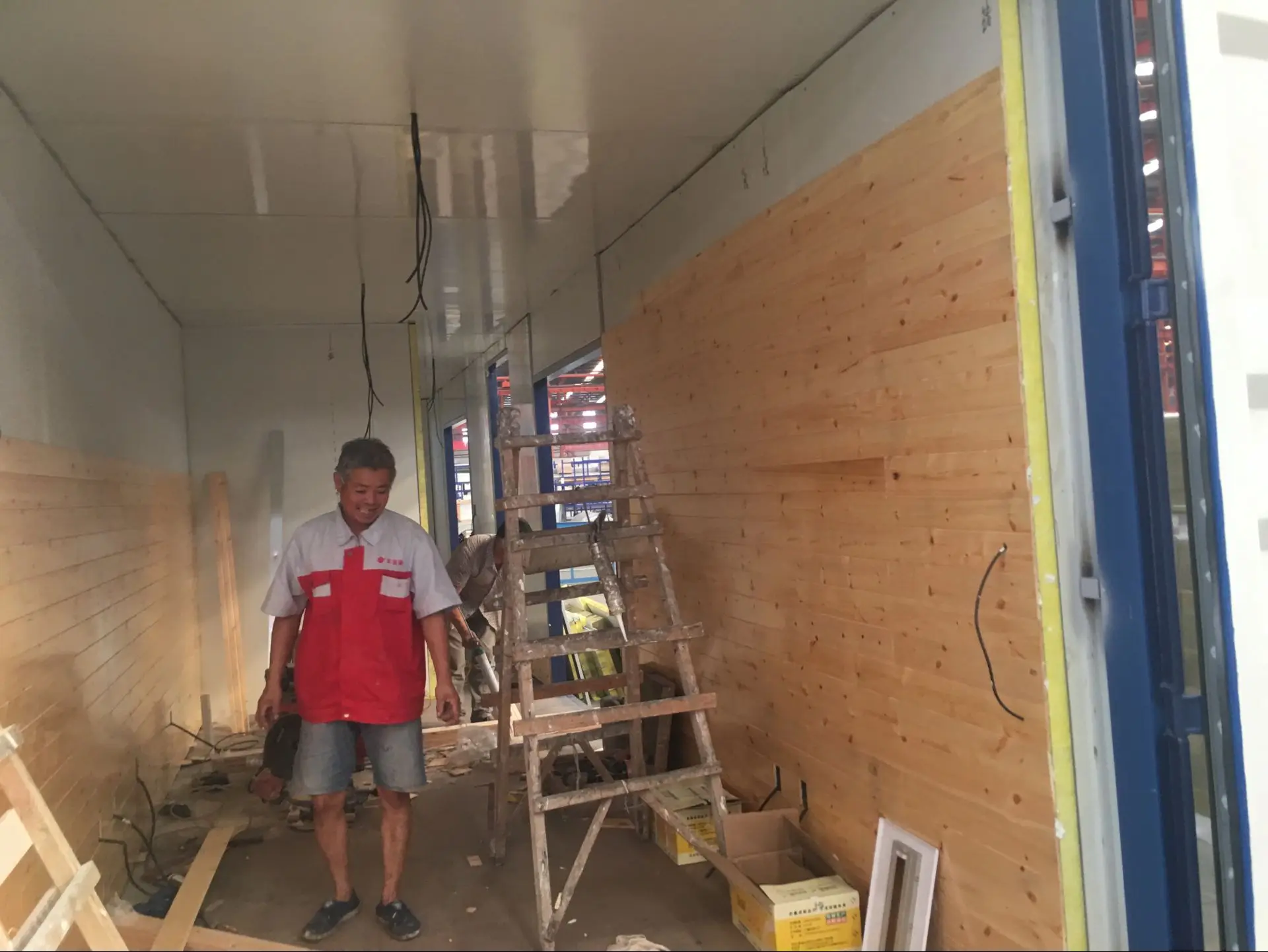 Design Shipping Containers 40 Feet Prefabricated Container House Fast Assembly Detachable House