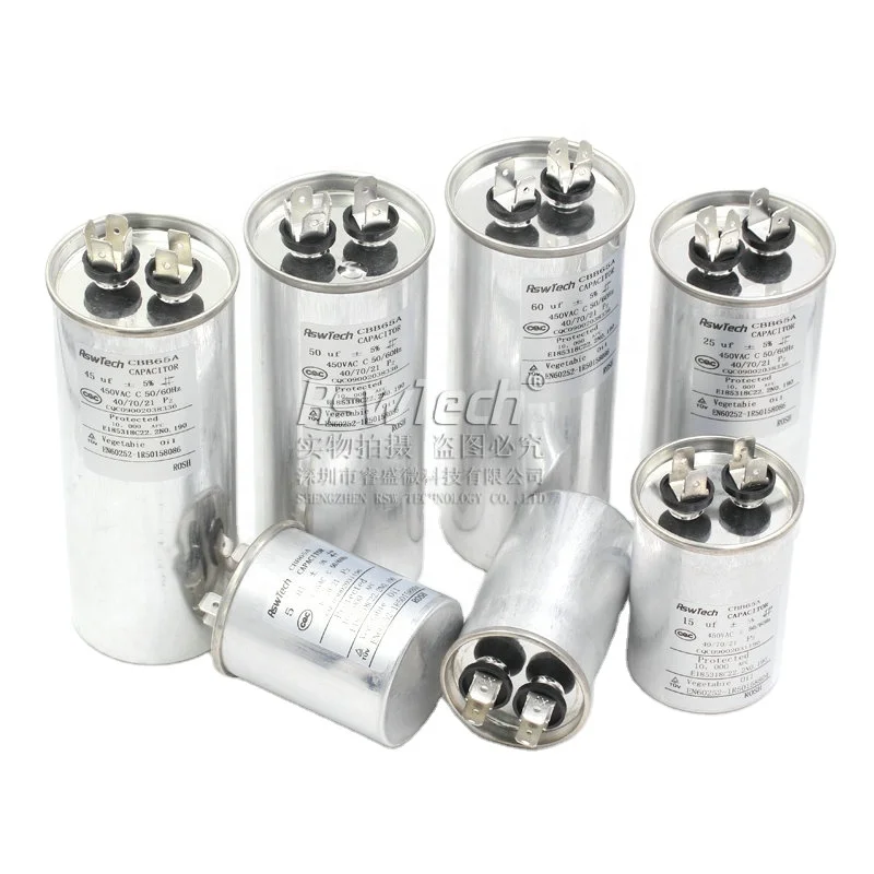 CBB65 air Conditioner Compressor Start Capacitance 3000 Farad Super Capacitor 500 Farad Impedance