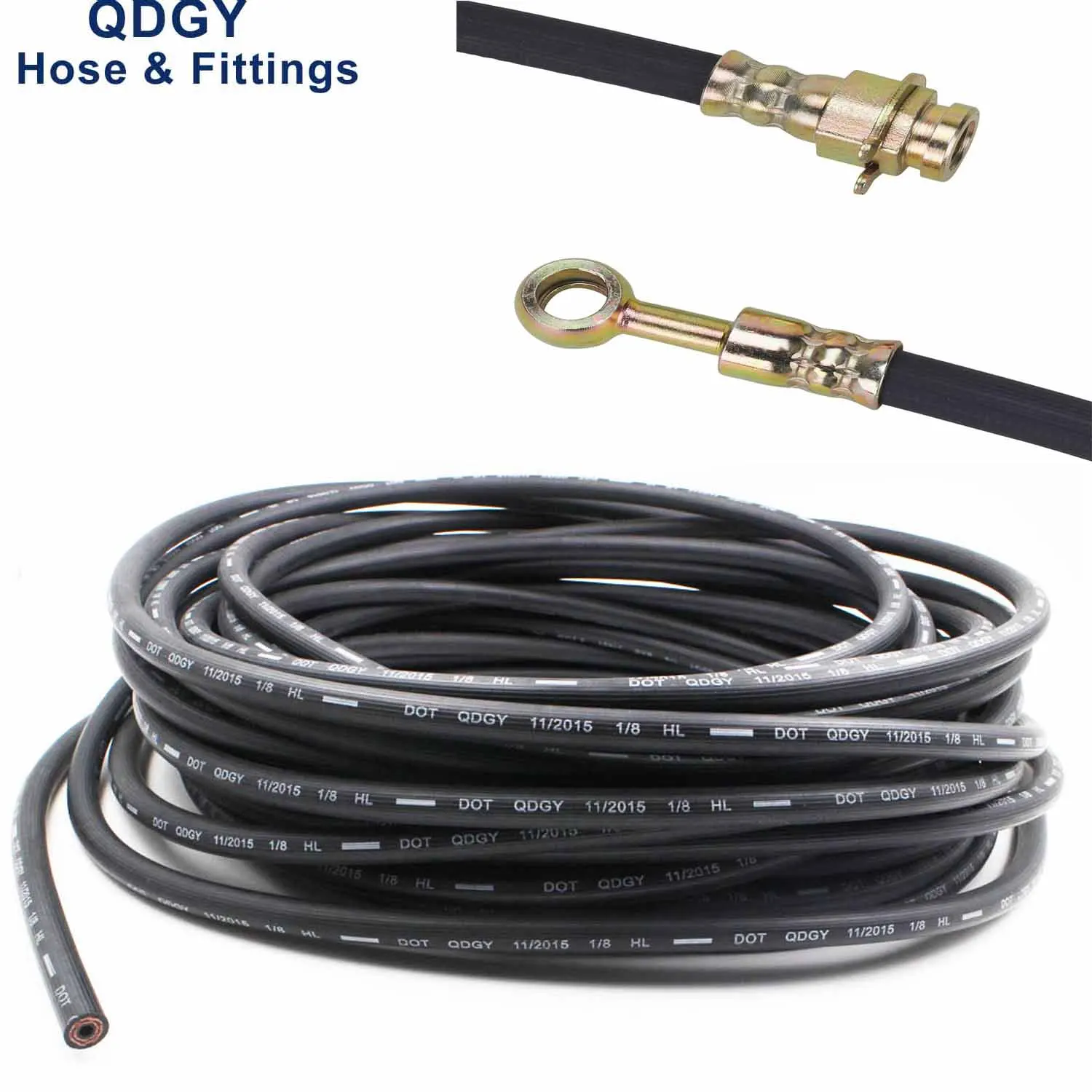 Sae J1401 Brake Pipe Braided Pva China Factory Manufacture 3.2x10.5mm 3