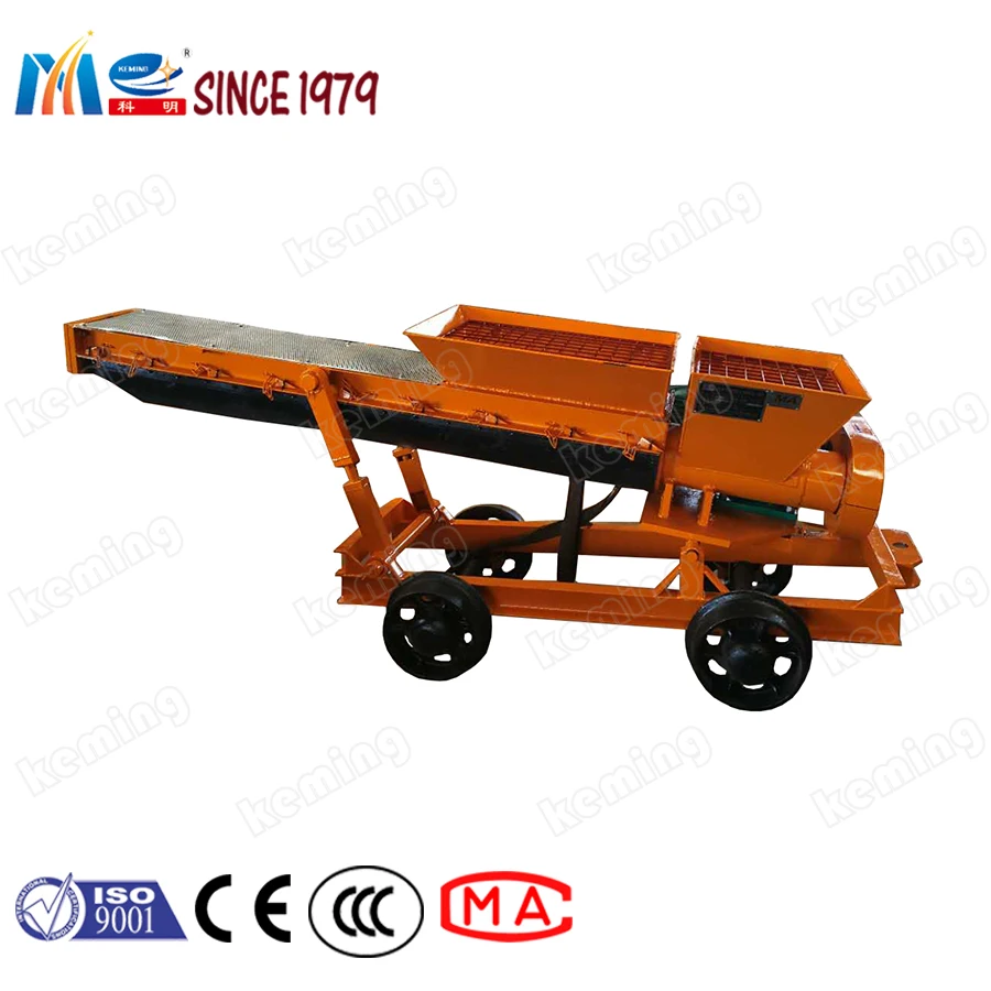 Small Mobile Conveyor Belt Concrete 