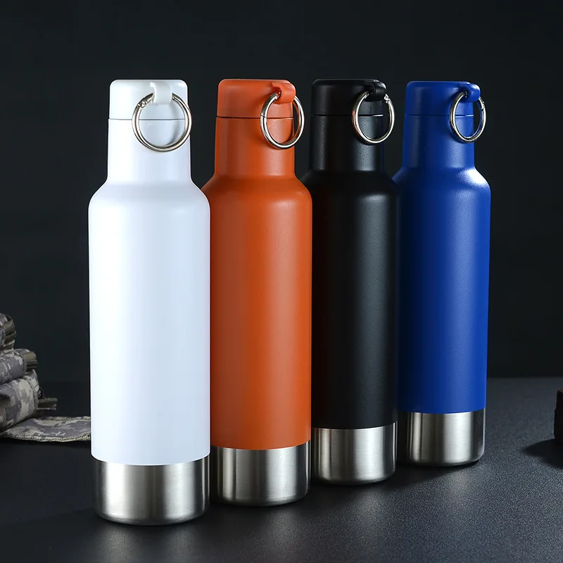 HZ 500ml Double Wall Thermos Bottle Insulated Stainless Steel Water Bottle Coke Bottle