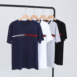 Men's Casual Short Sleeve Crew Neck T-shirts Breathable and Lightweight for Summer Sport and Casual Wear 100% Cotton T-shirts