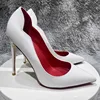 Forro blanco y rojo de 12 cm.