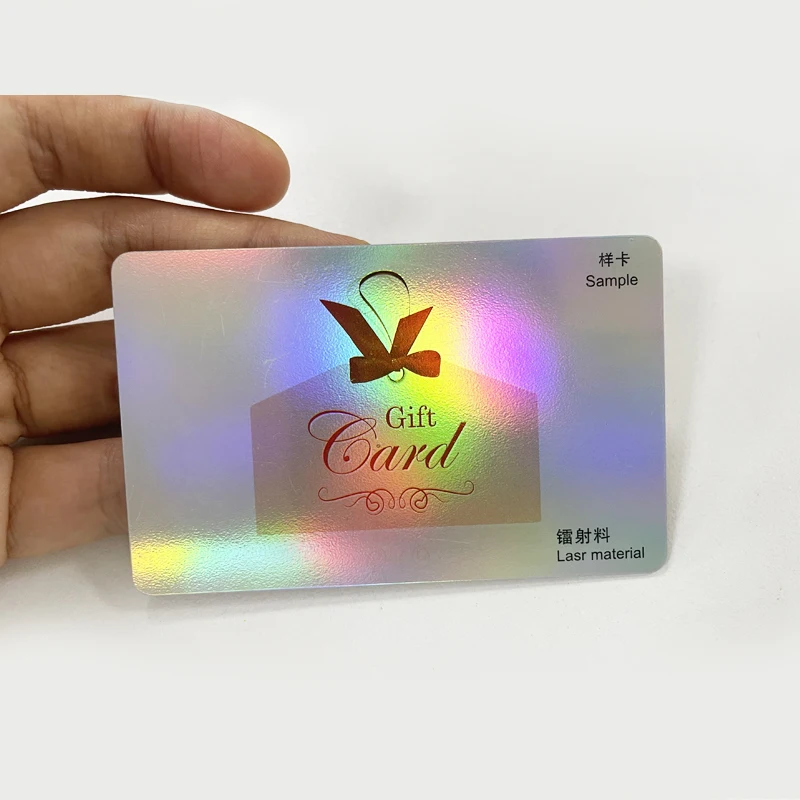 Custom Invisible Uv Rainbow Plastic Rfid Access Control Card Business ...