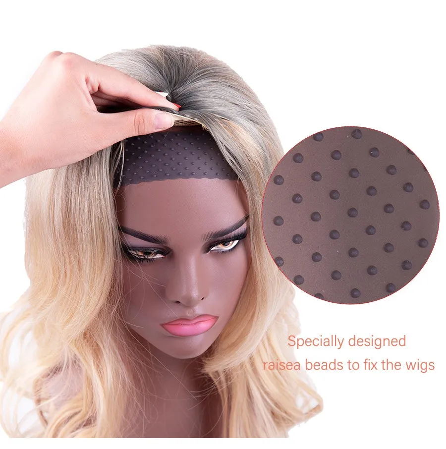 Нескользящий инструмент для наращивания волос, эластичный захват для парика, силиконовый захват для парика