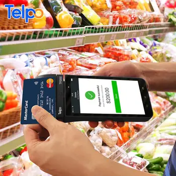 Telpo TPS900 Android 10 PCI 6.0 EMV POS Credit card Visa Master card reader Payment device pos printer