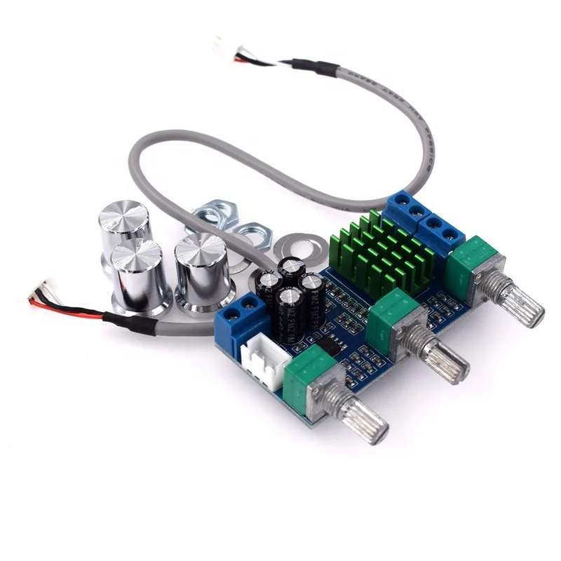 
 HW-715 TPA3116D2 80 Вт * 2 двухканальная плата цифрового усилителя мощности  