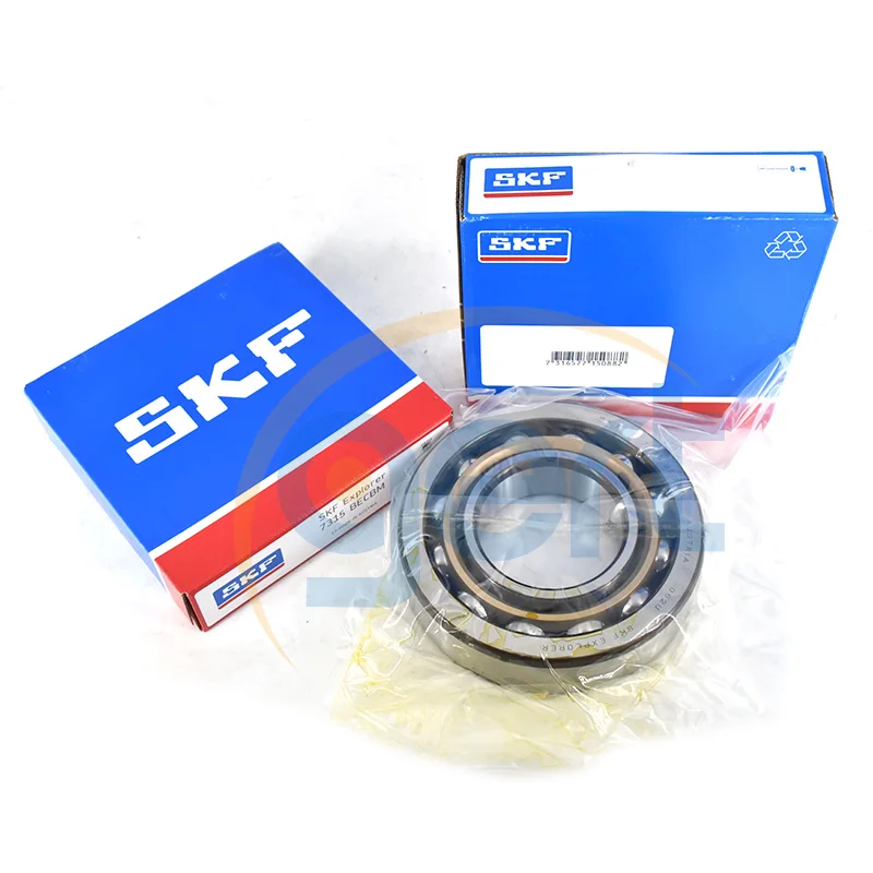 Provide Original SKF Angular Contact Ball Bearing 7208 BECBP BECBM BECBJ CD P4 Long Using Life SKF Ball Bearings 7208 7209 7210