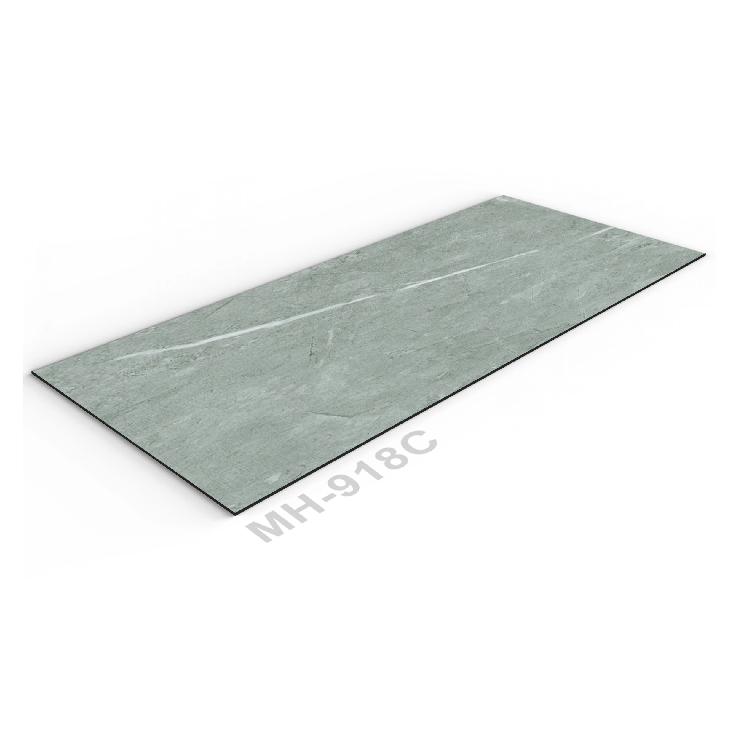 Interior Decoration Nano Bamboo Fiber Cladding PVC Marble Glossy/Matte 9mm Solid Waterproof Eco-Friendly Wall Panels