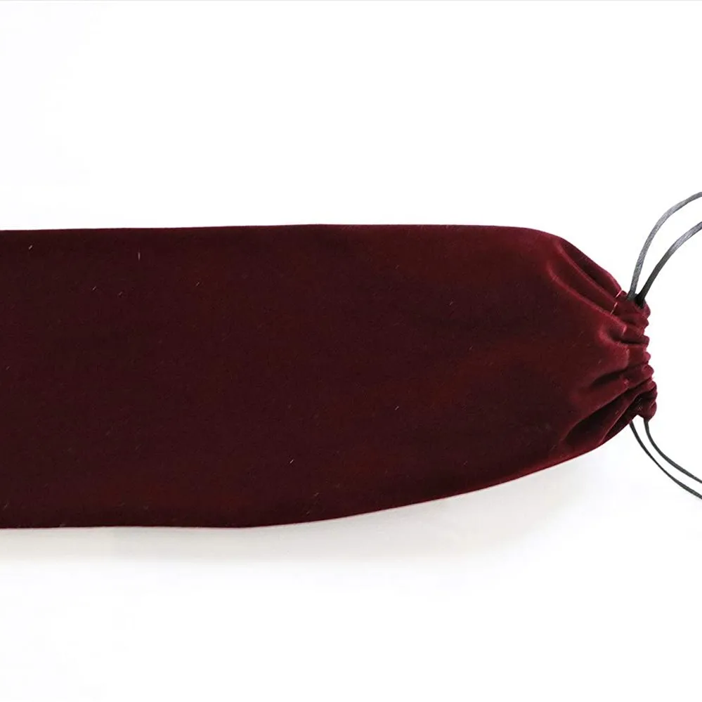 Длинная бархатная веревочная лента на завязках косметичка для макияжа пинцетов кистей бровей карандашей ручек с логотипом