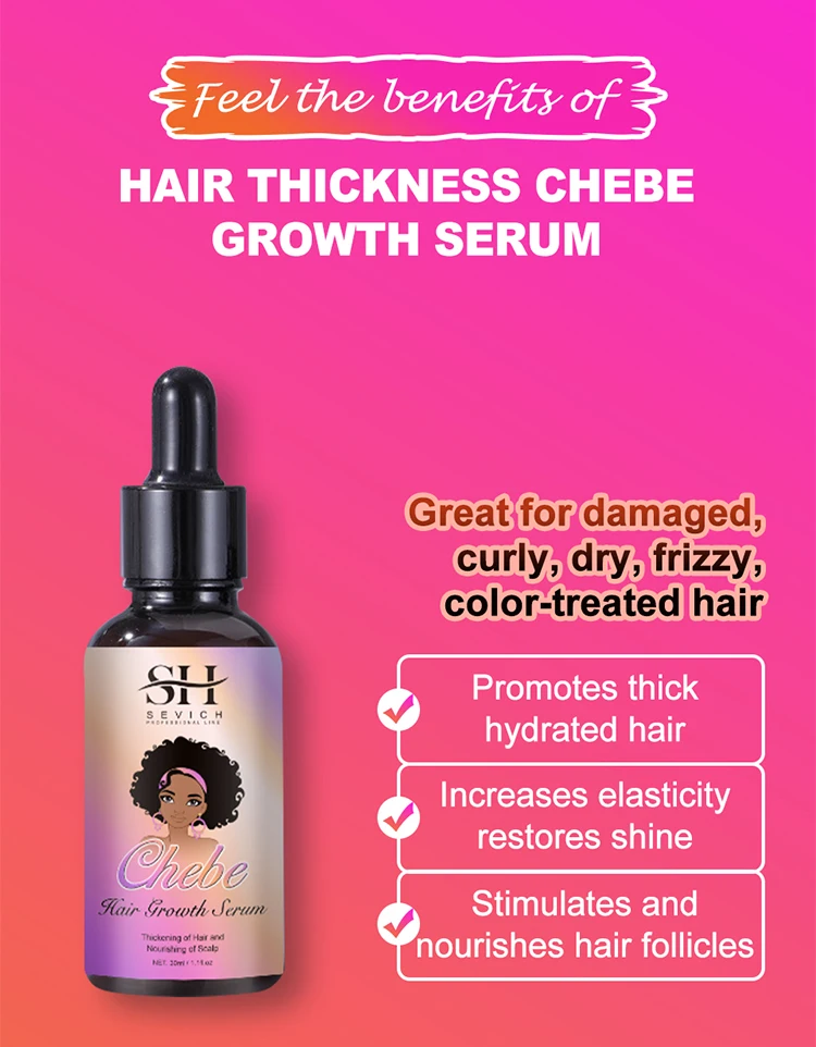 Sevich Chebe Hair Care Product 100 Natural Hair Growth Oil African