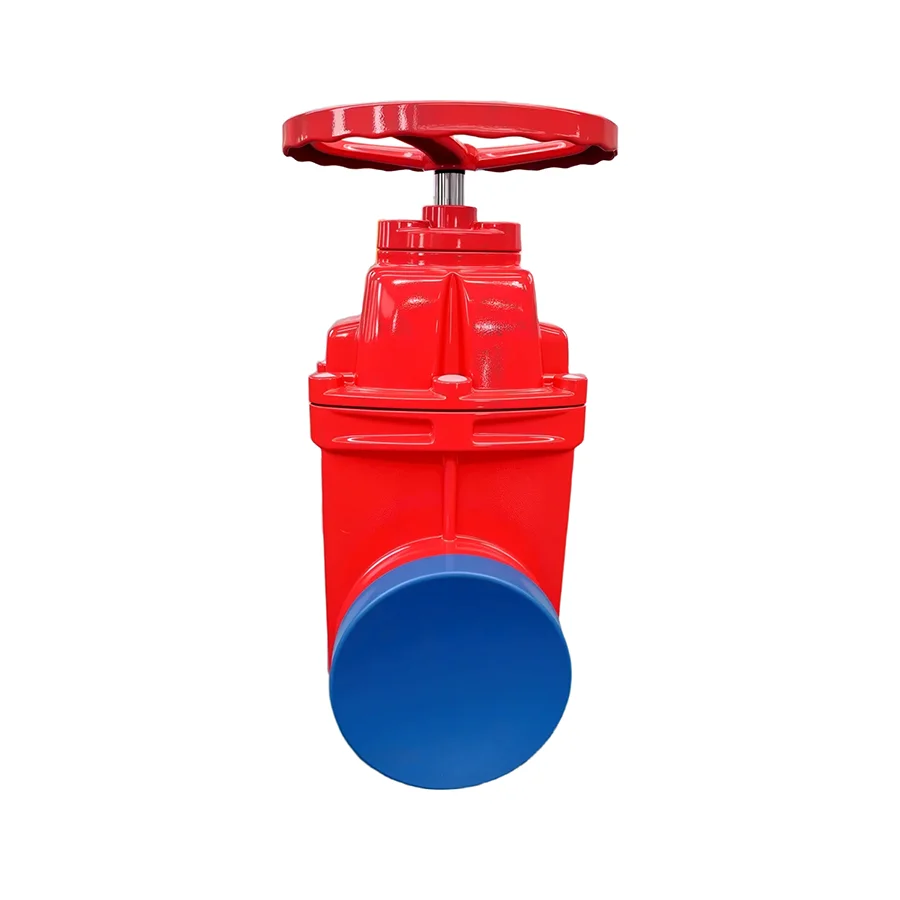 WRAS Approved Manual Ductile Iron Grooved Gate Valve with Integral EPDM Soft Seat for Potable Water Fire Rated Applications