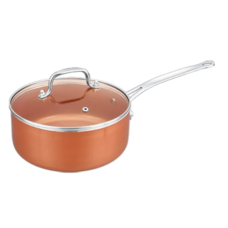 Copper Color Ceramic Sauce Pot Buy Sauce Pot,Nonstick Sauce Pot