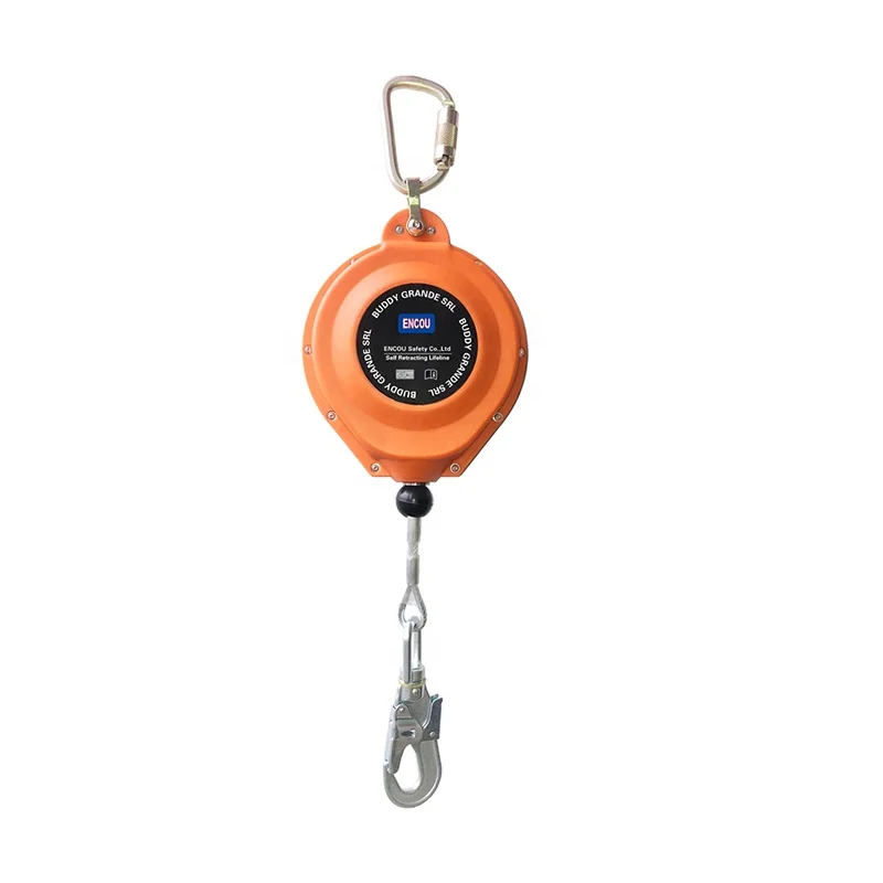 10m Fall Arrester Self Retracting Self Controller Working At Height