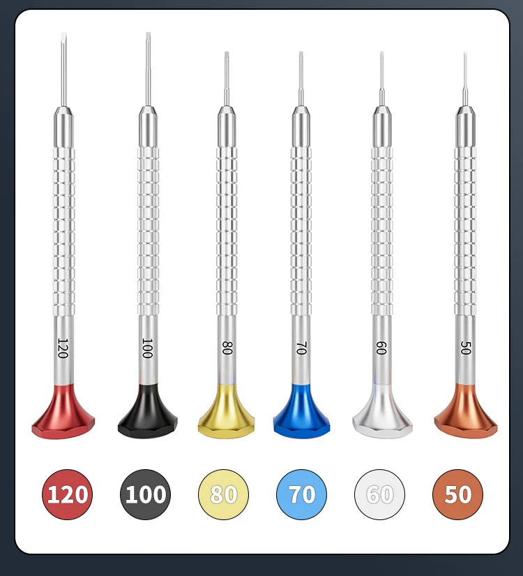 12-in-1 Rotatable All-metal Antislip Precision Screwdriver Set Mini Slotted Screwdriver for Toy Glasses Laptop Camera