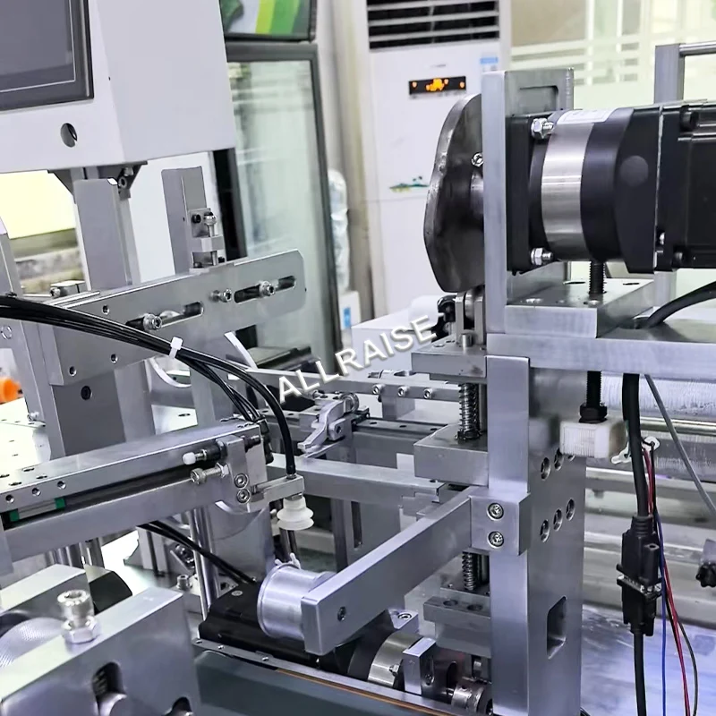 High Speed Paper Hang Tag PVC Tags Grommet Eyeleting Punching Machine Automatic Eyelet Card Tag Stringing Machine