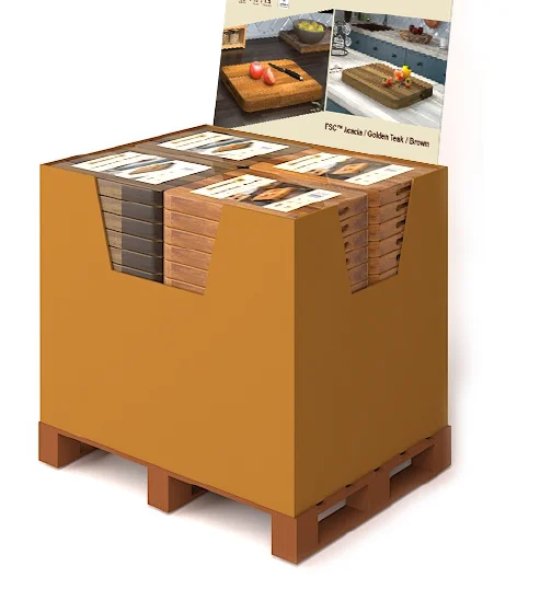 Extra Large Wood Cutting Board With Custom Logo Bamboo Chopping Board