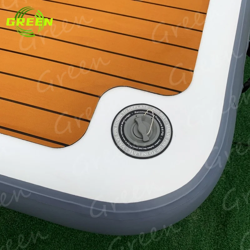 Modular Jet Ski Used Party Barge Pontoon Boat Inflatable Island Floating Lounger Air Sofa Floating Jet Ski Y Dock Water Mattress