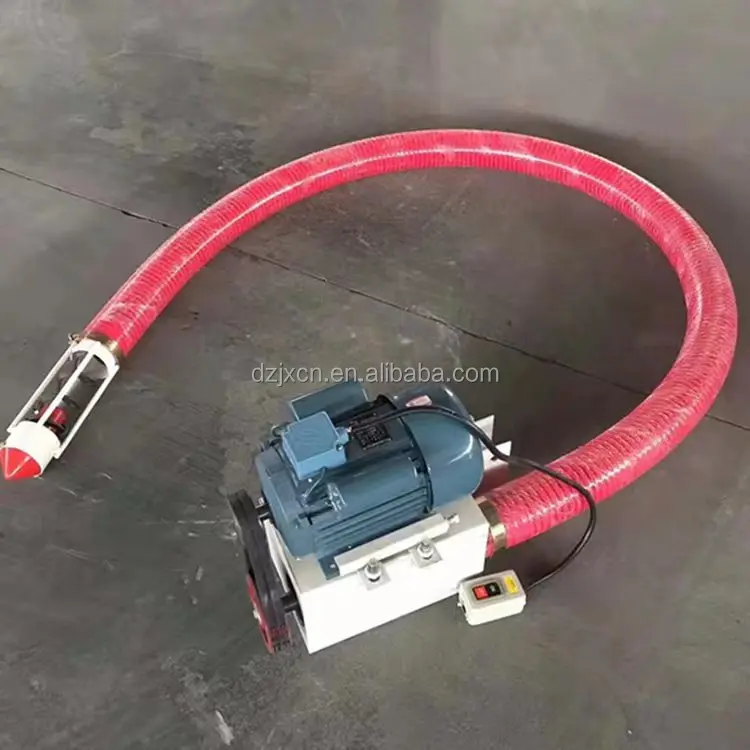 Professional Custom Flexible Hose Pipe Auger Flexible Spiral Screw Conveyor Rice Husk Paddy Maize Grain Suction Machine