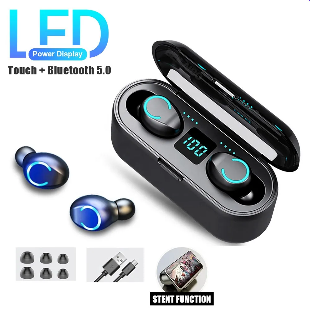 F9-36 беспроводной синий зуб наушники в случае если у вас возникают какие-либо “дышащими” световыми индикаторами, светодиодный цифровой дисплей, in-Ear звука глубокий бас стерео-Наушники Hi-Fi гарнитура