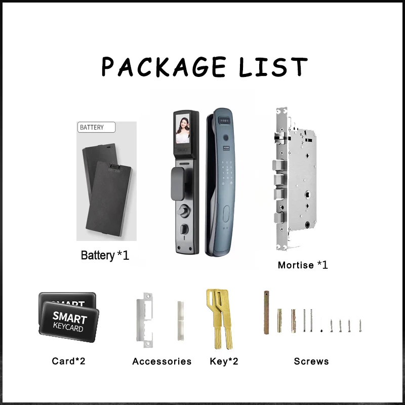Door Entry Smart Lock With Camera Biometric Attendance Control Access for Gym Hotel AI OEM Terminal Face Recognition Device