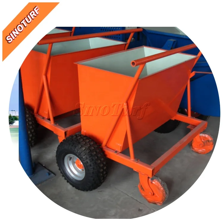 Soccer Football Field Rubber Granule and Sand Infill Machine for Artificial Grass Pasto Sintetico
