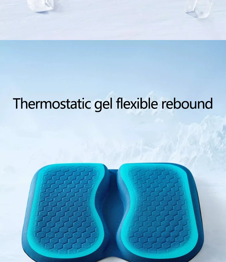 Orthopedic Hemorrhoids Office Chair Pressure Relief Coccyx Seat Cushion