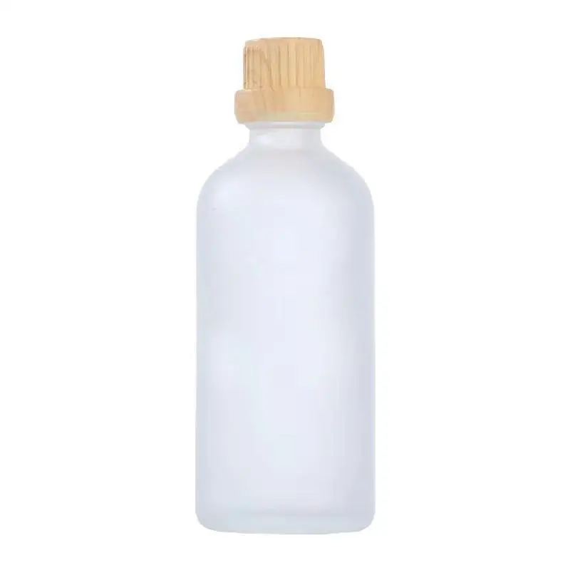 Wholesale Empty Custom Luxury Frosted Glass Empty Essential Oil Bottles