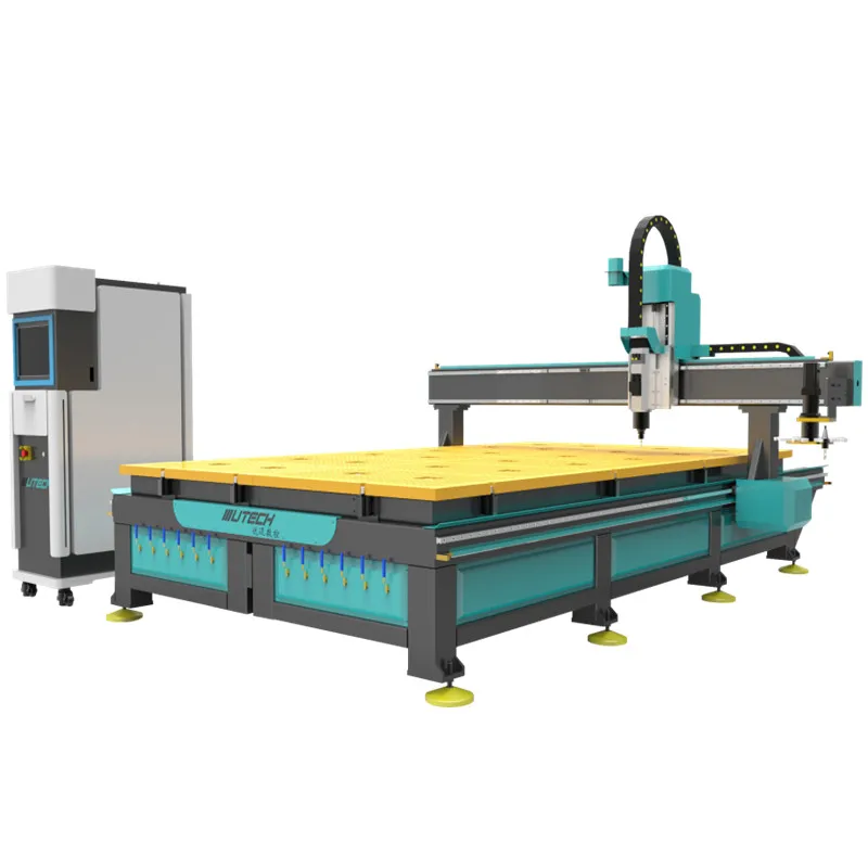UTECH 1325 ATC CNC Cutting Machine Controller Engraving Cnc Engraver Router for Aluminum Metal Acrylic Foam Cutter Machinery
