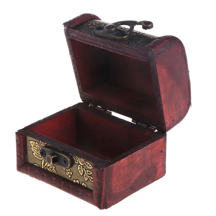 Factory Custom Ring Necklace Jewelry Container Creative Design Wooden