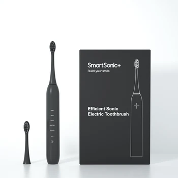 Customize Logo Automatic Vibration Teeth Whitening Rechargeable Wireless Charging Sonic Electric Toothbrush