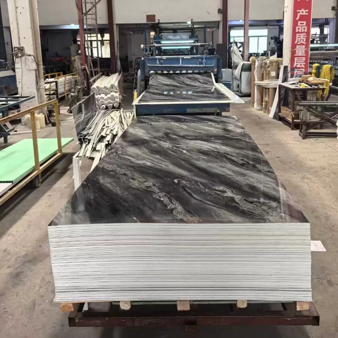 NAYA 1220x2440mm 2mm PVC Modern Wall Panel High Glossy Marble UV Sheet ...